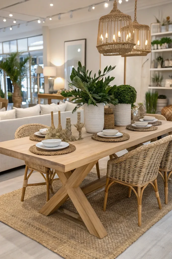 15 Boho Dining Table Styles to Elevate Your Home Décor 9 JL 8