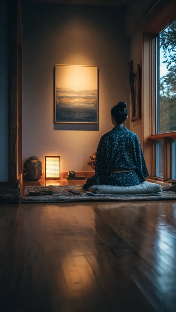 14 Zen Meditation Space Ideas for Stillness 2 ax1