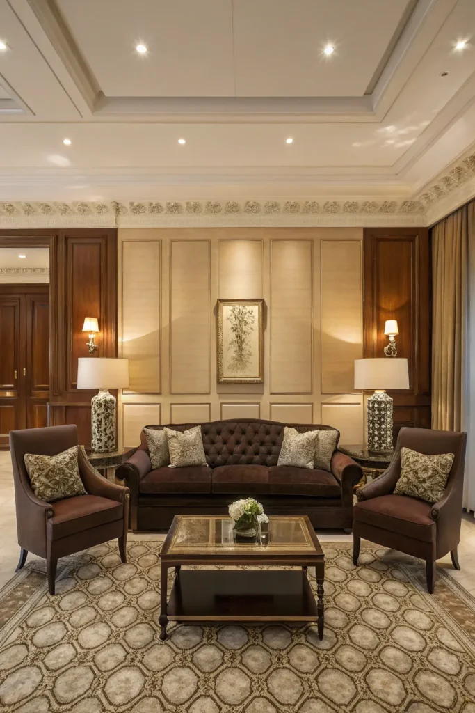 15 Dark Brown Couch Living Room Ideas for Rich Interiors 15 cb 14