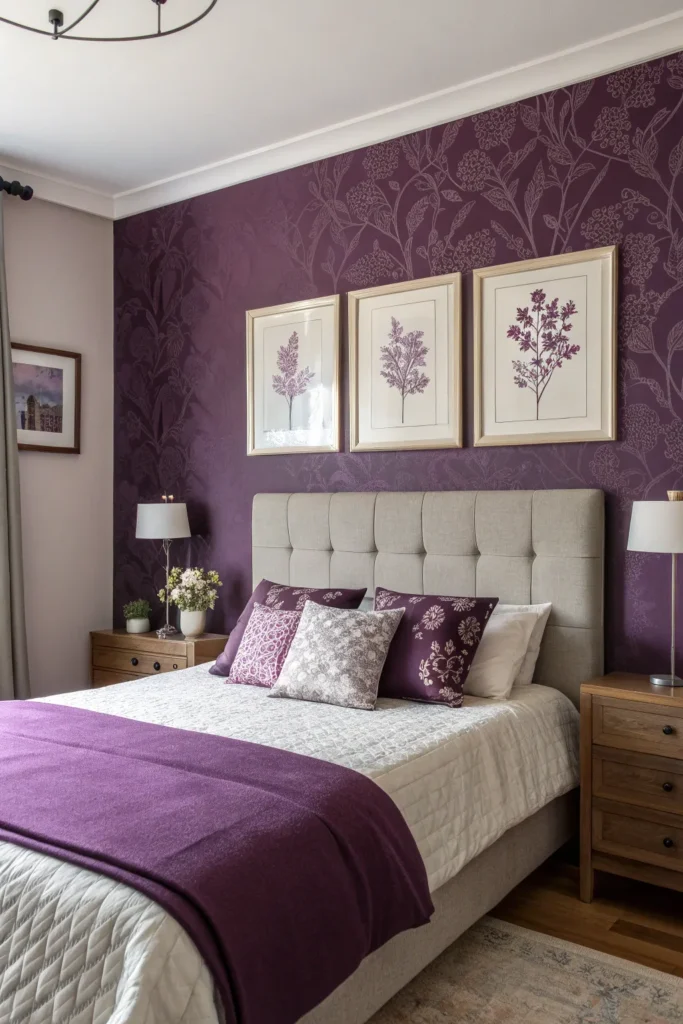 15 Stunning Moody Purple Bedroom Ideas for a Rich and Restful Space 3 dc 2