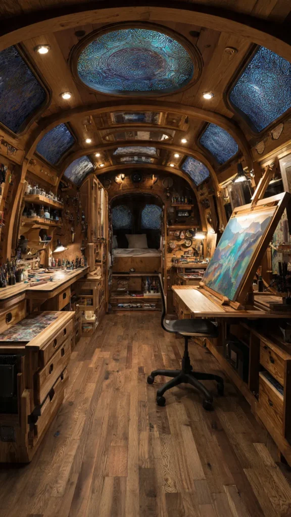 14 Whimsical Art Studio Van Designs That Turn Creativity Into a Moving Dream 14 ds13 1