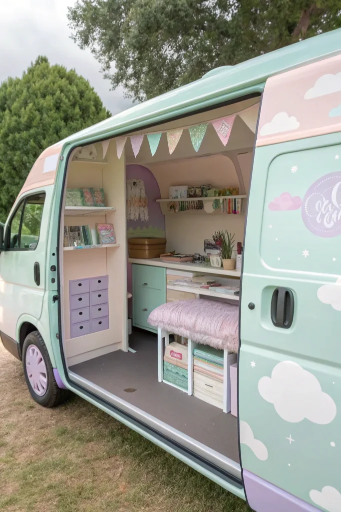 14 Whimsical Art Studio Van Designs That Turn Creativity Into a Moving Dream 5 ds4 1