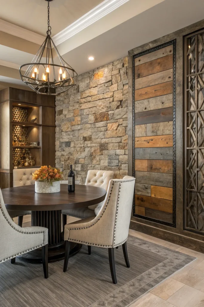 15 Dining Room Accent Wall Ideas to Add Personality 16 fv 15