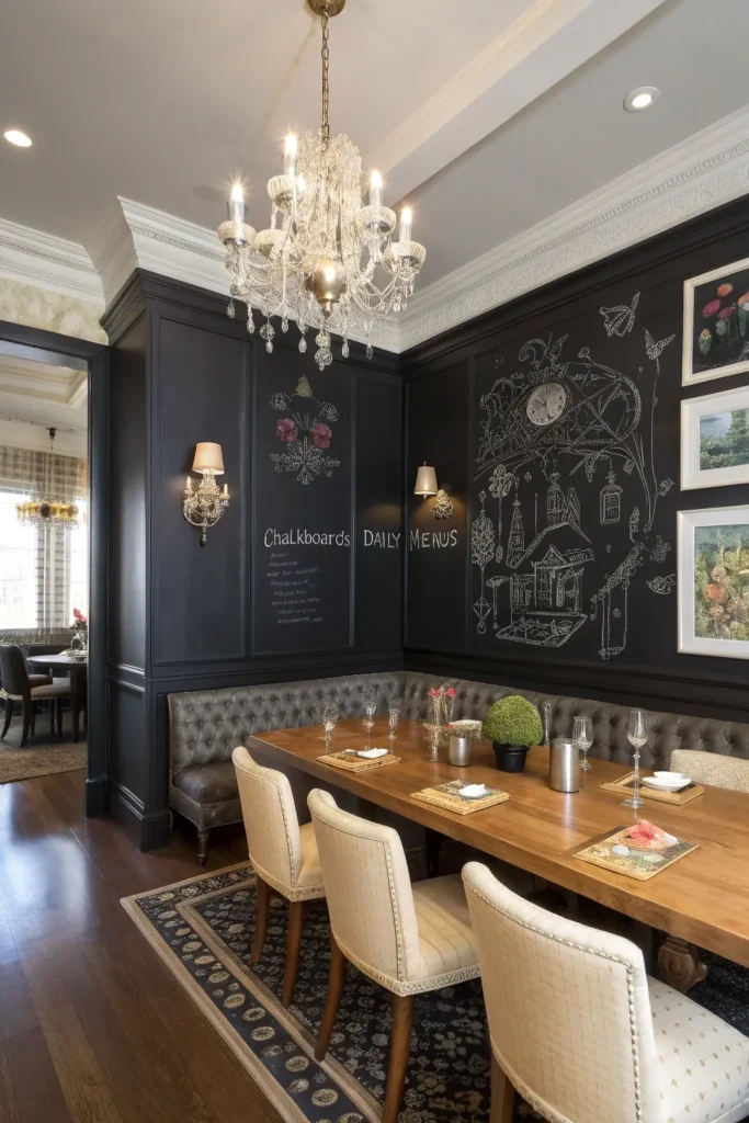 15 Dining Room Accent Wall Ideas to Add Personality 10 fv 9