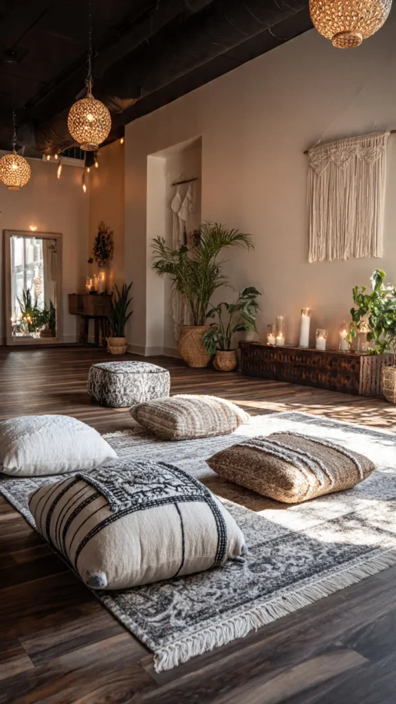 14 Boho Yoga Studio Ideas for Inner Peace 13 gp12