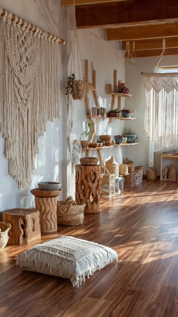 14 Boho Yoga Studio Ideas for Inner Peace 7 gp6