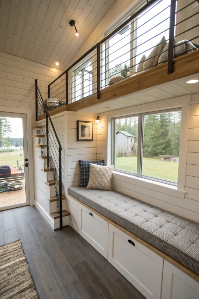 15 Minimalist Tiny House Window Seat Ideas That Maximize Light and Space 11 ij 10 2