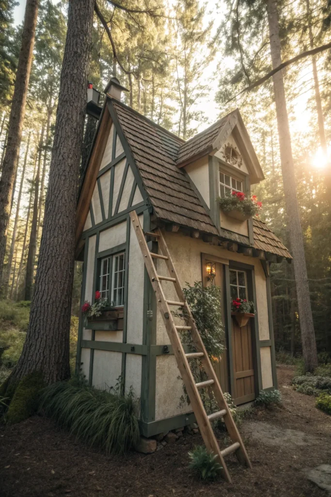 15 Whimsical Forest-Inspired Tiny Home Designs That Feel Straight Out of a Fairytale 14 ij 13 1