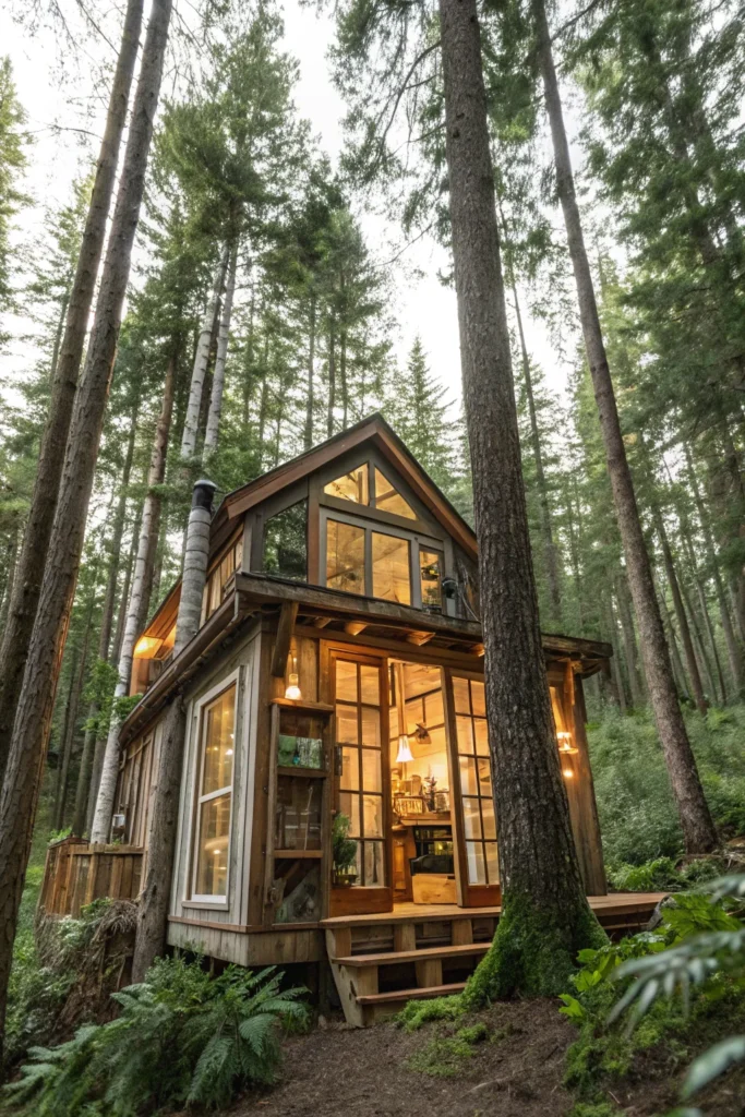 15 Whimsical Forest-Inspired Tiny Home Designs That Feel Straight Out of a Fairytale 15 ij 14 2