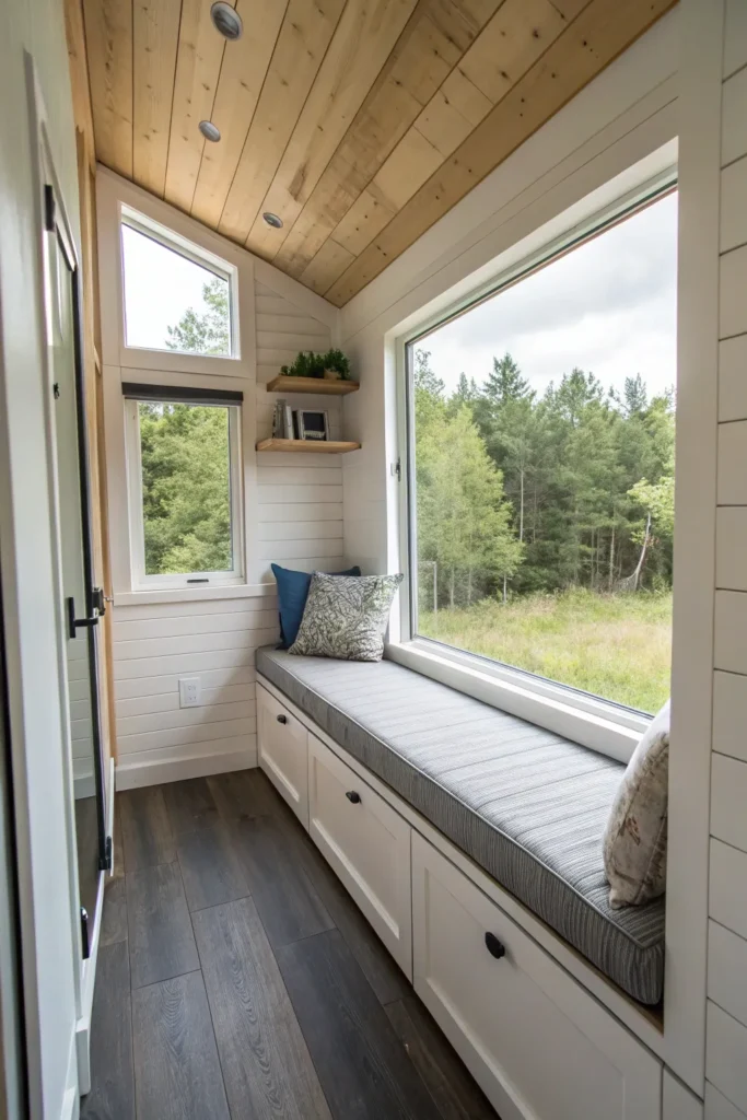 15 Minimalist Tiny House Window Seat Ideas That Maximize Light and Space 5 ij 4 1