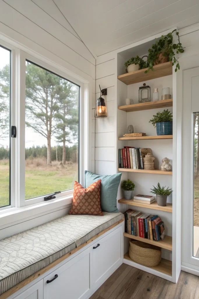 15 Minimalist Tiny House Window Seat Ideas That Maximize Light and Space 6 ij 5 1