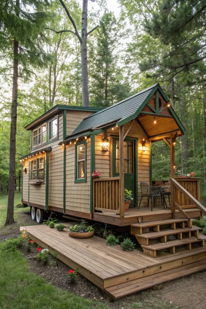 15 Whimsical Forest-Inspired Tiny Home Designs That Feel Straight Out of a Fairytale 8 ij 7 2