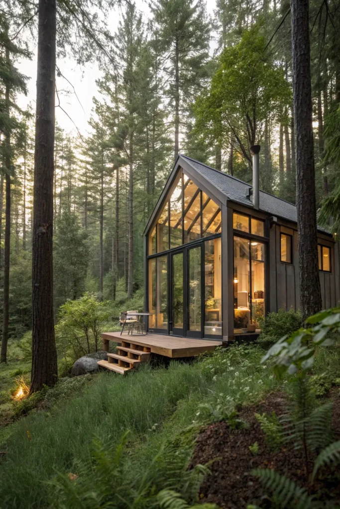 15 Whimsical Forest-Inspired Tiny Home Designs That Feel Straight Out of a Fairytale 10 ij 9 2