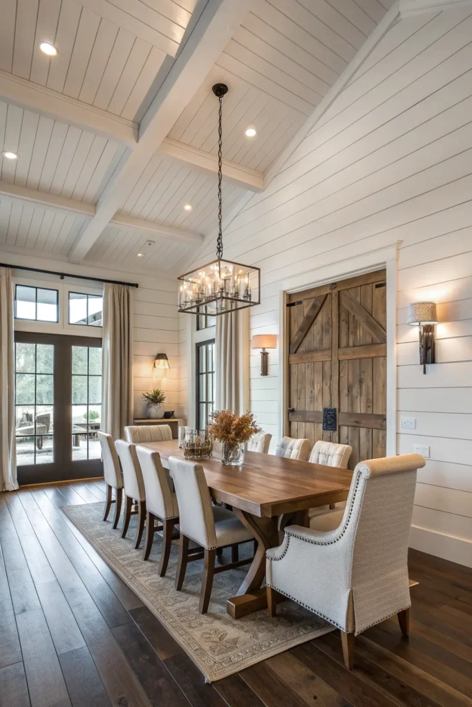 15 Modern Farmhouse Dining Room Ideas for a Cozy Space 11 jk 10