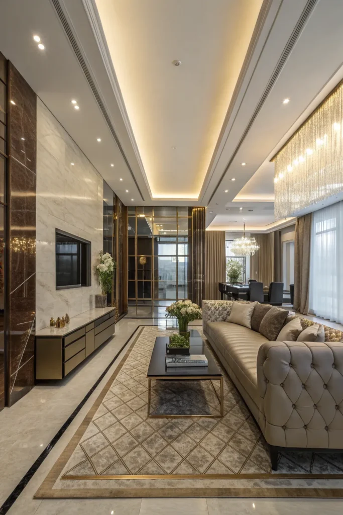 15 Rectangle Living Room Layout Ideas for a Balanced Look 14 jk 13 1