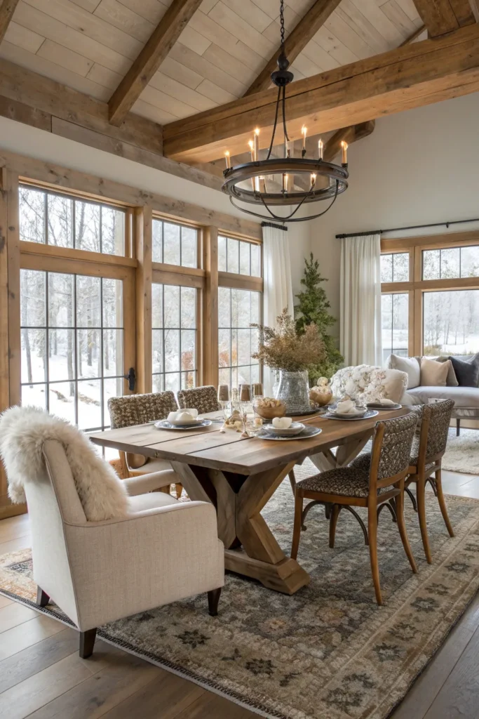 15 Modern Farmhouse Dining Room Ideas for a Cozy Space 14 jk 13