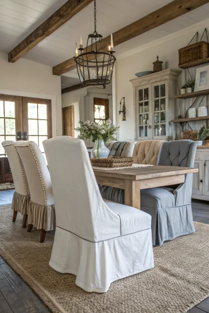 15 Modern Farmhouse Dining Room Ideas for a Cozy Space 3 jk 2