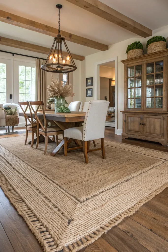 15 Modern Farmhouse Dining Room Ideas for a Cozy Space 7 jk 6