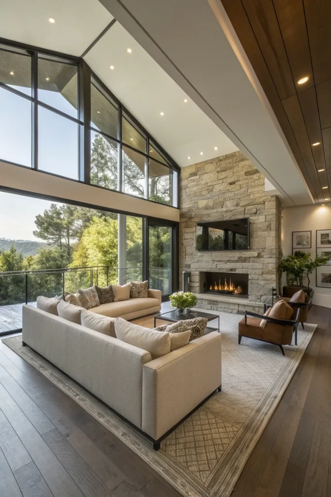 15 Rectangle Living Room Layout Ideas for a Balanced Look 10 jk 9 1