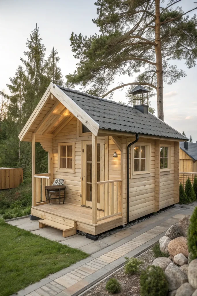 15 Scandinavian-Inspired Tiny House Sauna Designs 9 jn 8