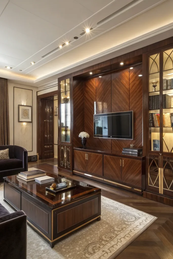 15 Art Deco Living Room Ideas for Glam Style 12 lc 11