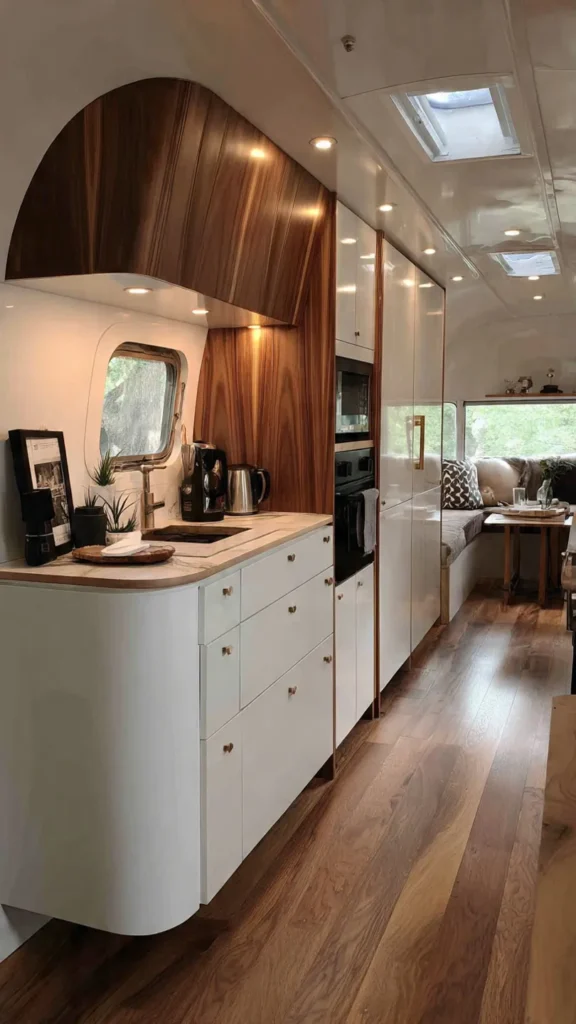 15 Mid-Century Modern Kitchen Ideas for Vanlife 2 lk1