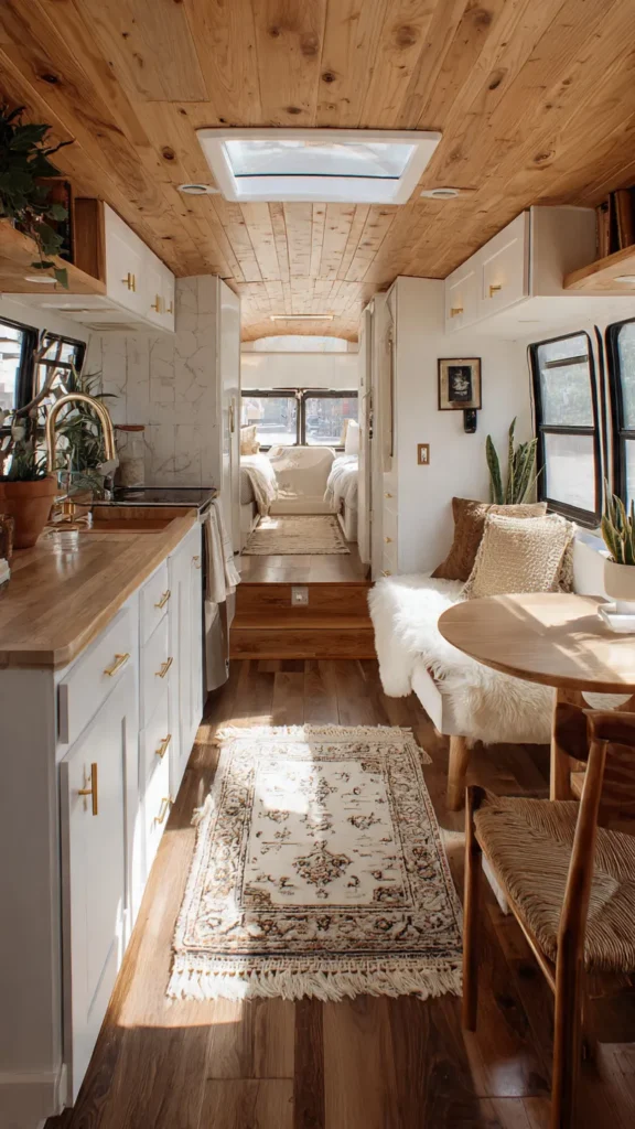 15 Mid-Century Modern Kitchen Ideas for Vanlife 15 lk14