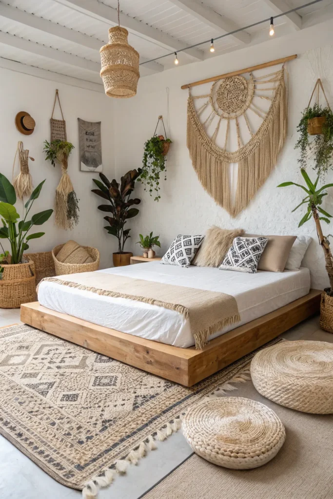 15 Boho Bedroom Ideas for a Free-Spirited Space 15 ls 14
