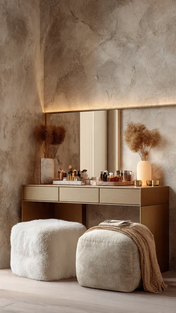 15 Boho Beauty Station Design Tips for a Chic and Free-Spirited Space 14 nw13