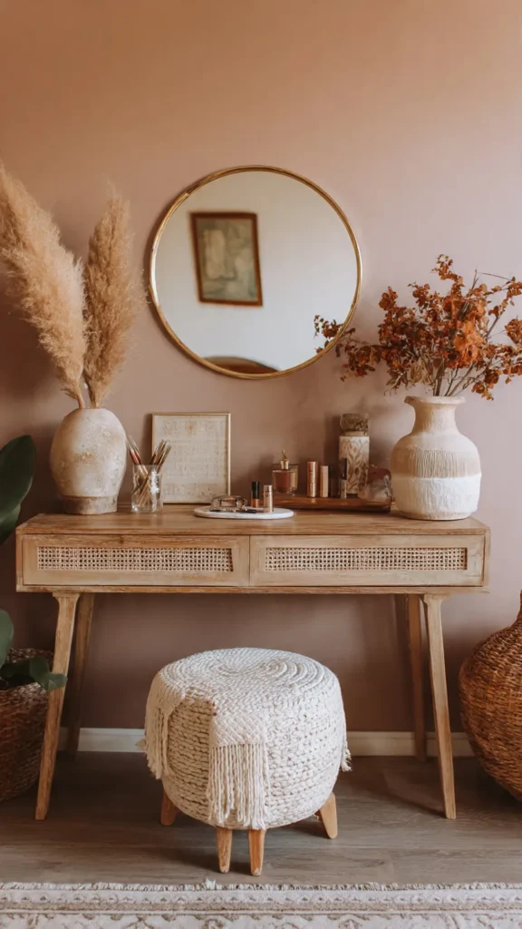 15 Boho Beauty Station Design Tips for a Chic and Free-Spirited Space 6 nw5