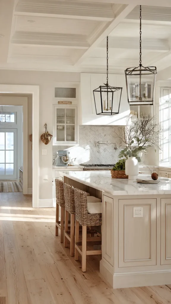 15 Coastal Farmhouse Kitchen Design Ideas 2 oj1