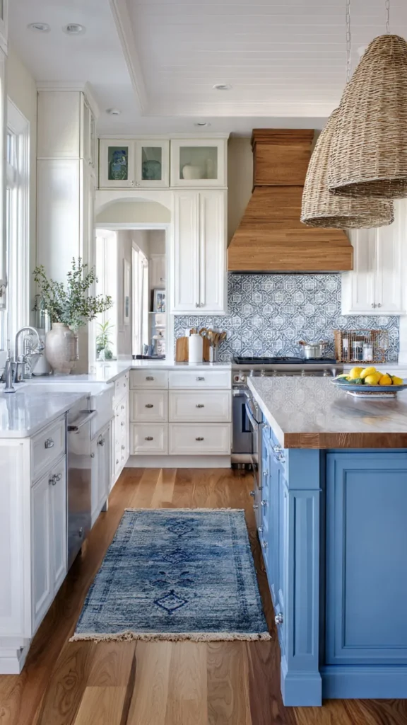 15 Coastal Farmhouse Kitchen Design Ideas 16 oj15