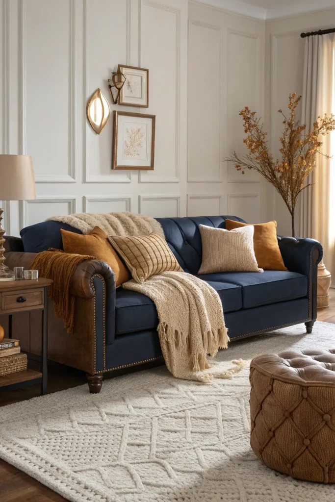 15 Navy Couch Living Room Ideas for a Bold Look 12 pn 11