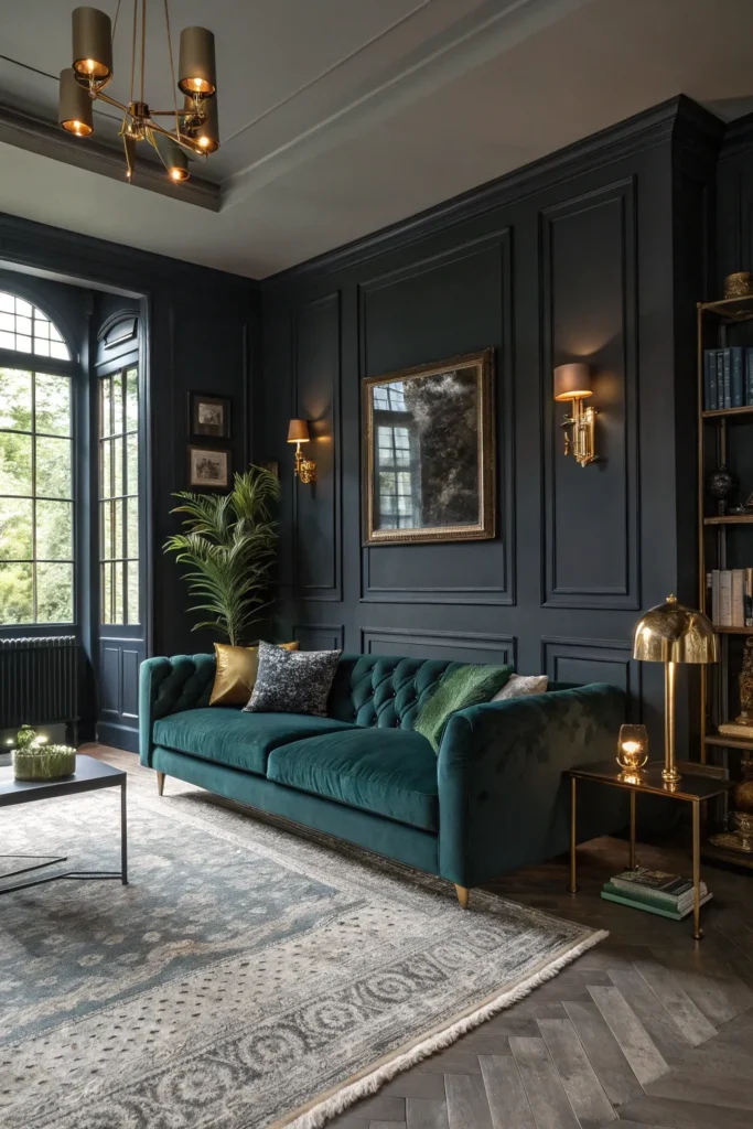 15 Navy Couch Living Room Ideas for a Bold Look 6 pn 5