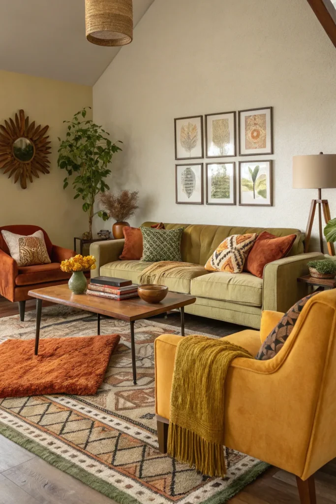 15 Cozy Mid-Century Modern Living Room Ideas for Warmth 2 rd 1