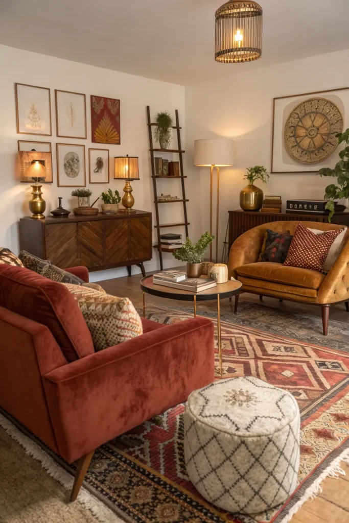 15 Cozy Mid-Century Modern Living Room Ideas for Warmth 10 rd 9