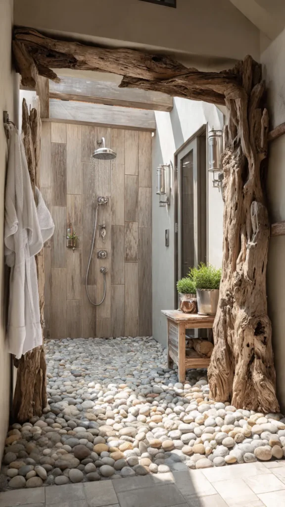 15 Beach-Inspired Outdoor Shower Ideas for a Relaxing Coastal Escape at Home 3 rd2