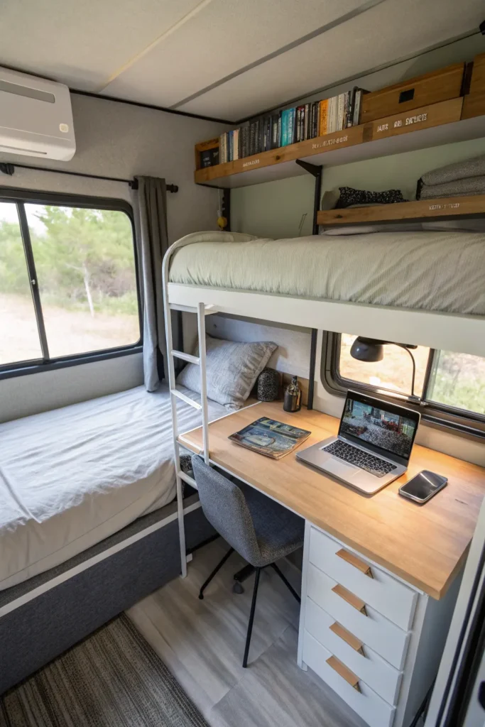 15 Creative Remote Working RV Setup Inspirations 13 rv12