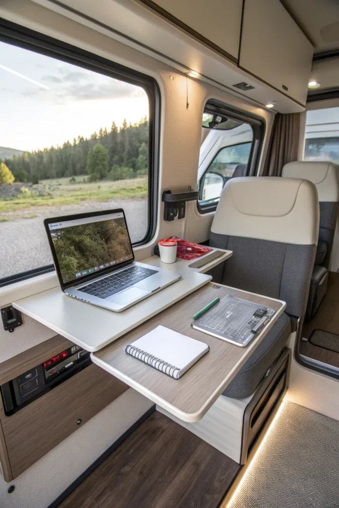 15 Creative Remote Working RV Setup Inspirations 5 rv4