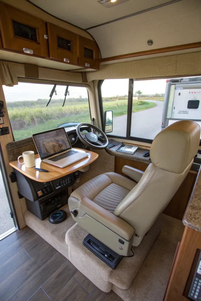 15 Creative Remote Working RV Setup Inspirations 7 rv6