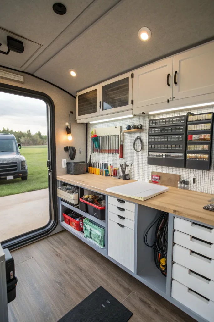15 Creative Remote Working RV Setup Inspirations 9 rv8
