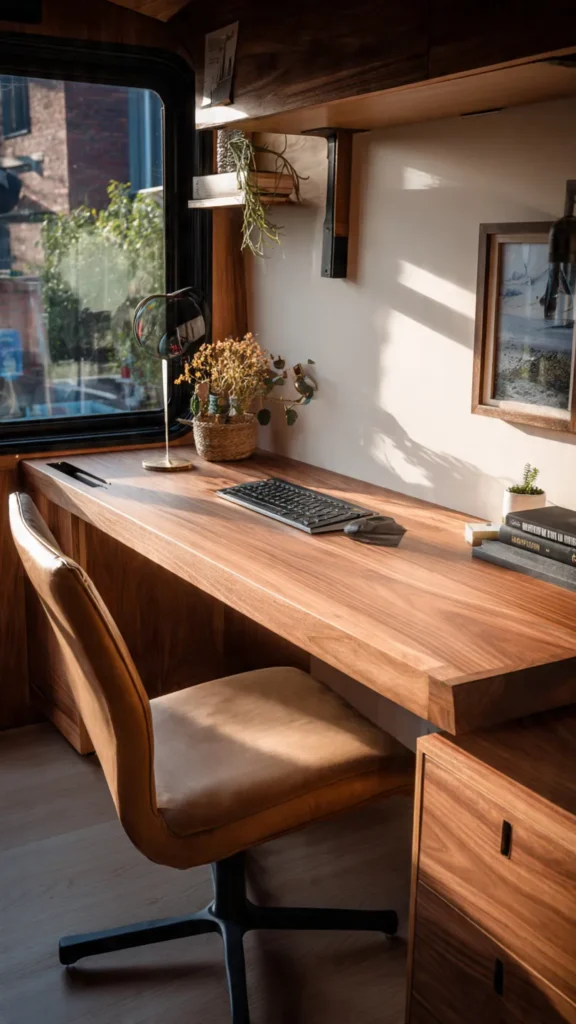 15 Modern Walnut Van Office Ideas 2 sc1