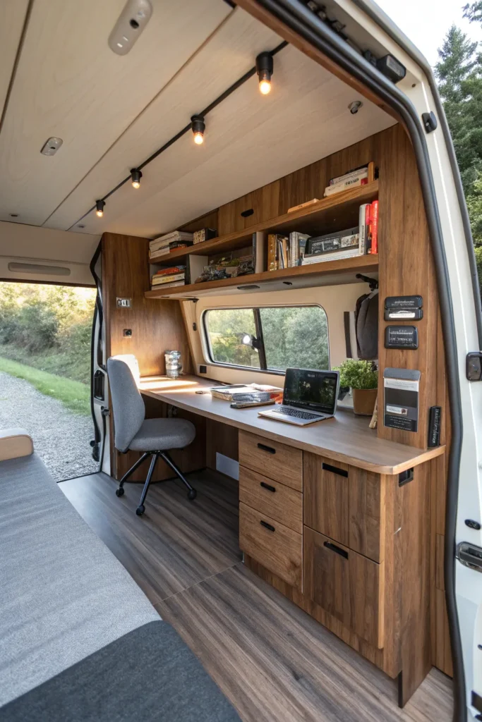 15 Modern Walnut Van Office Ideas 14 sc13