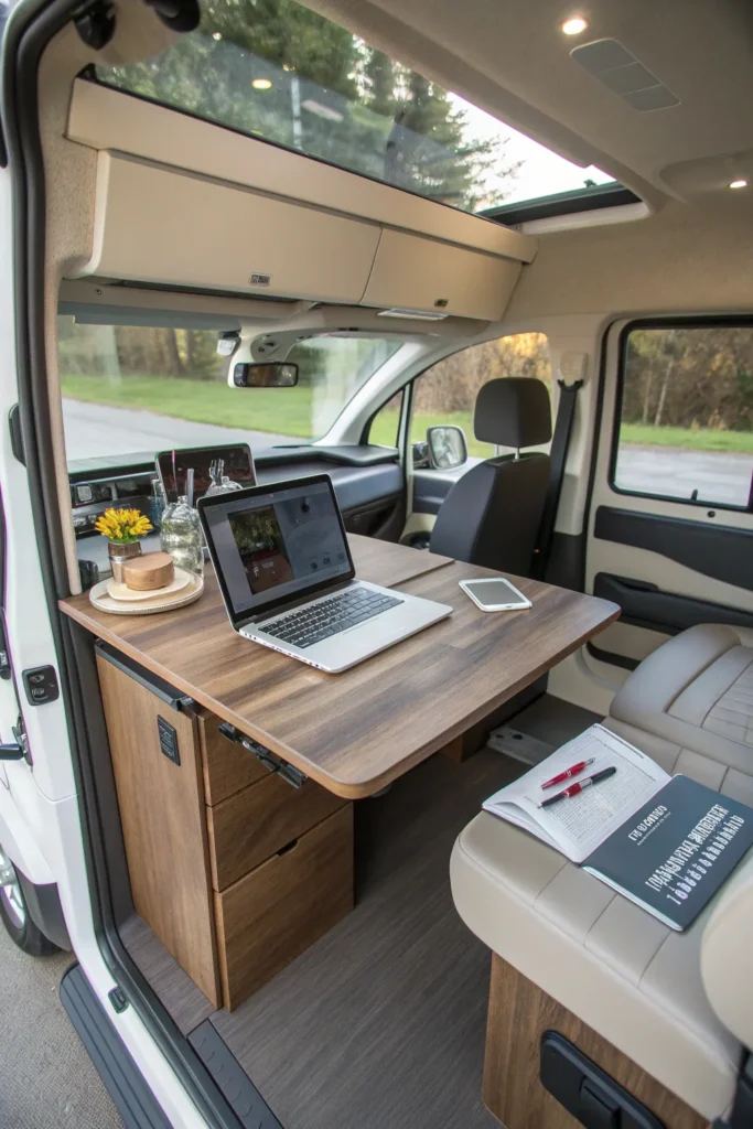 15 Modern Walnut Van Office Ideas 10 sc9