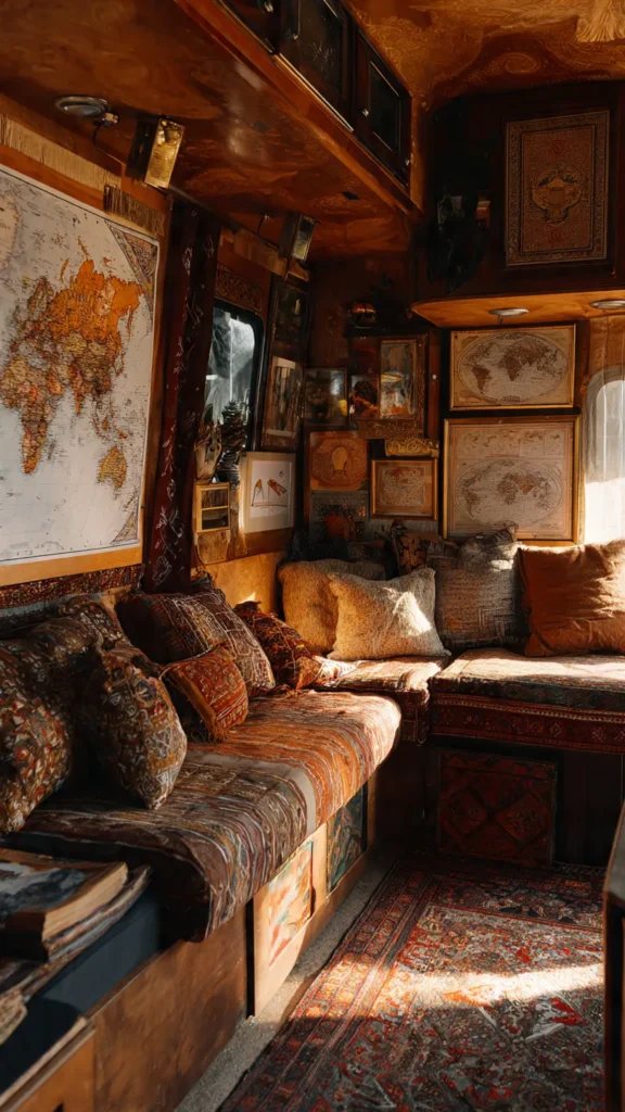 14 Whimsical Artist RV Interior Designs That Inspire Creativity on the Road 14 ts13