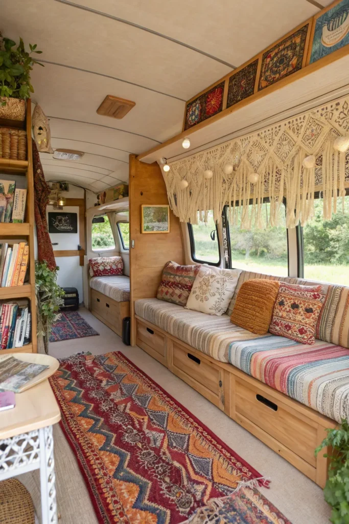 14 Whimsical Artist RV Interior Designs That Inspire Creativity on the Road 3 ts2