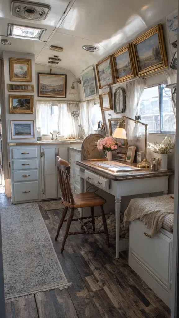 14 Whimsical Artist RV Interior Designs That Inspire Creativity on the Road 4 ts3