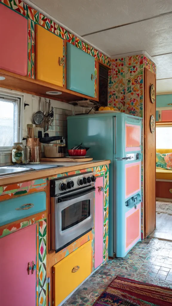 14 Whimsical Artist RV Interior Designs That Inspire Creativity on the Road 10 ts9