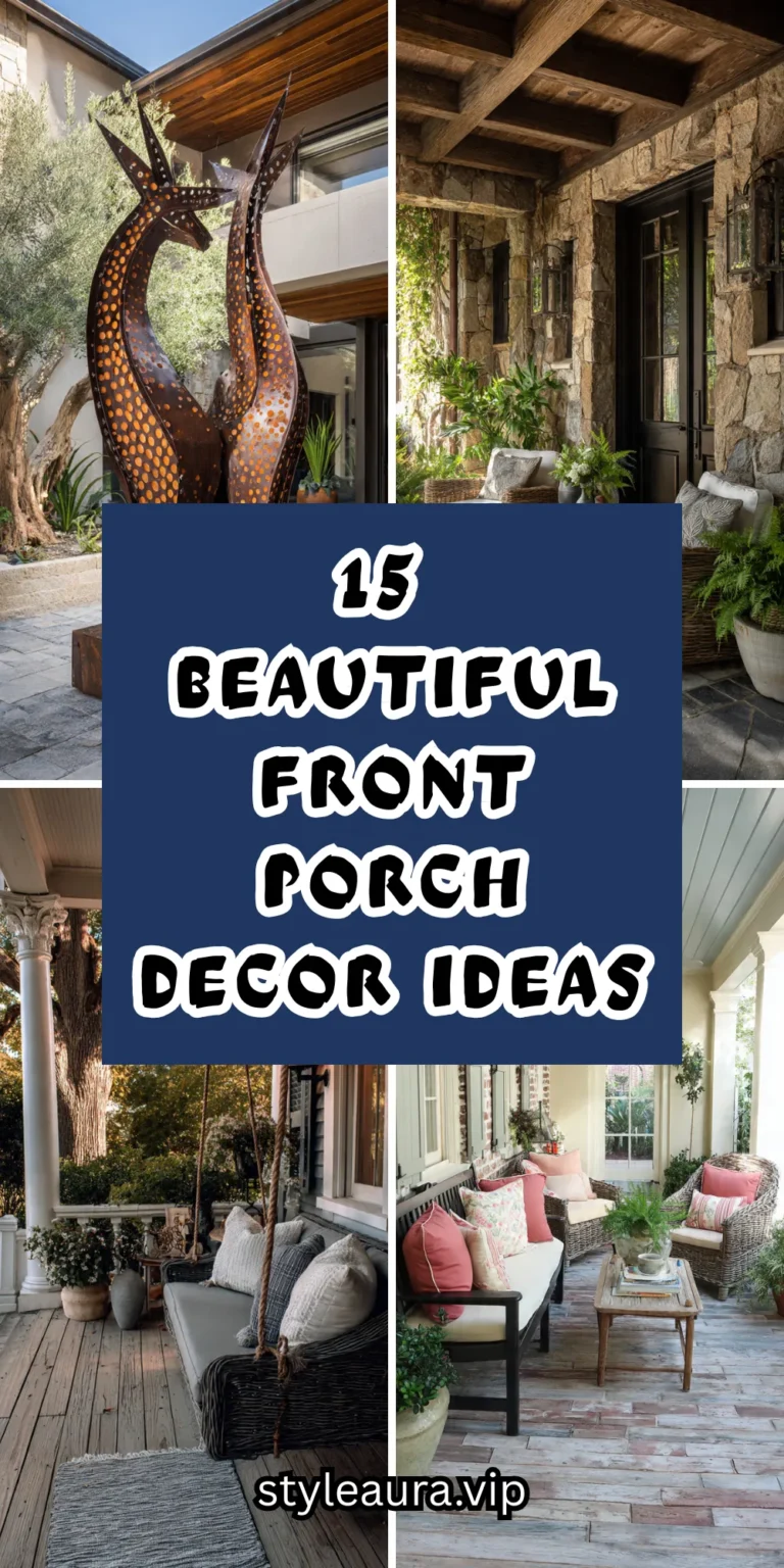 15 Beautiful Front Porch Decor Ideas 22 15 Beautiful Front Porch Decor Ideas