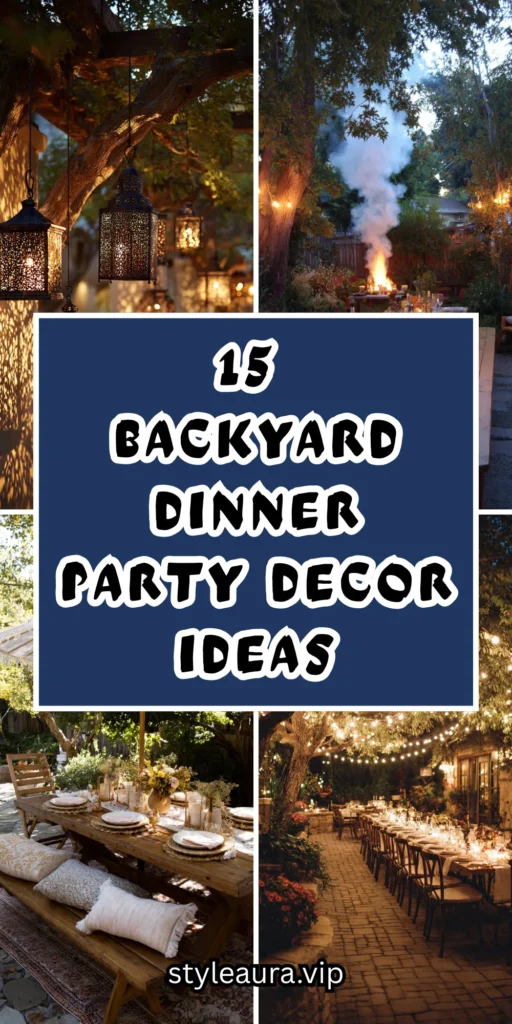 15 Backyard Dinner Party Decor Ideas 1 10 8 1